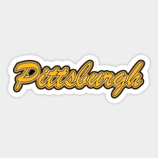 Football Fan of Pittsburgh Sticker